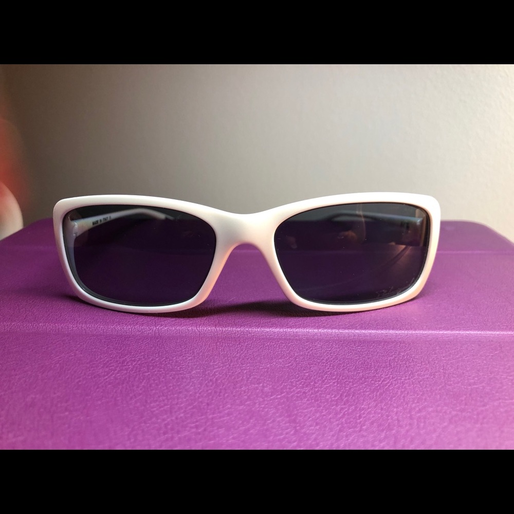 Oakley Hall Pass White Polarized Sport Sunglasses